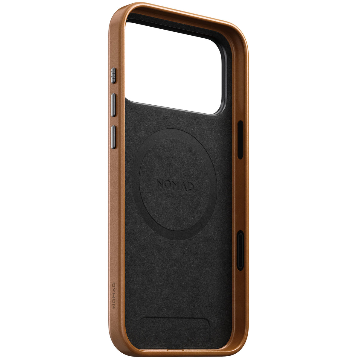 Nomad iPhone 17 Pro Max/iPhone 18 Pro Max Skal Traditional Leather Case English Tan