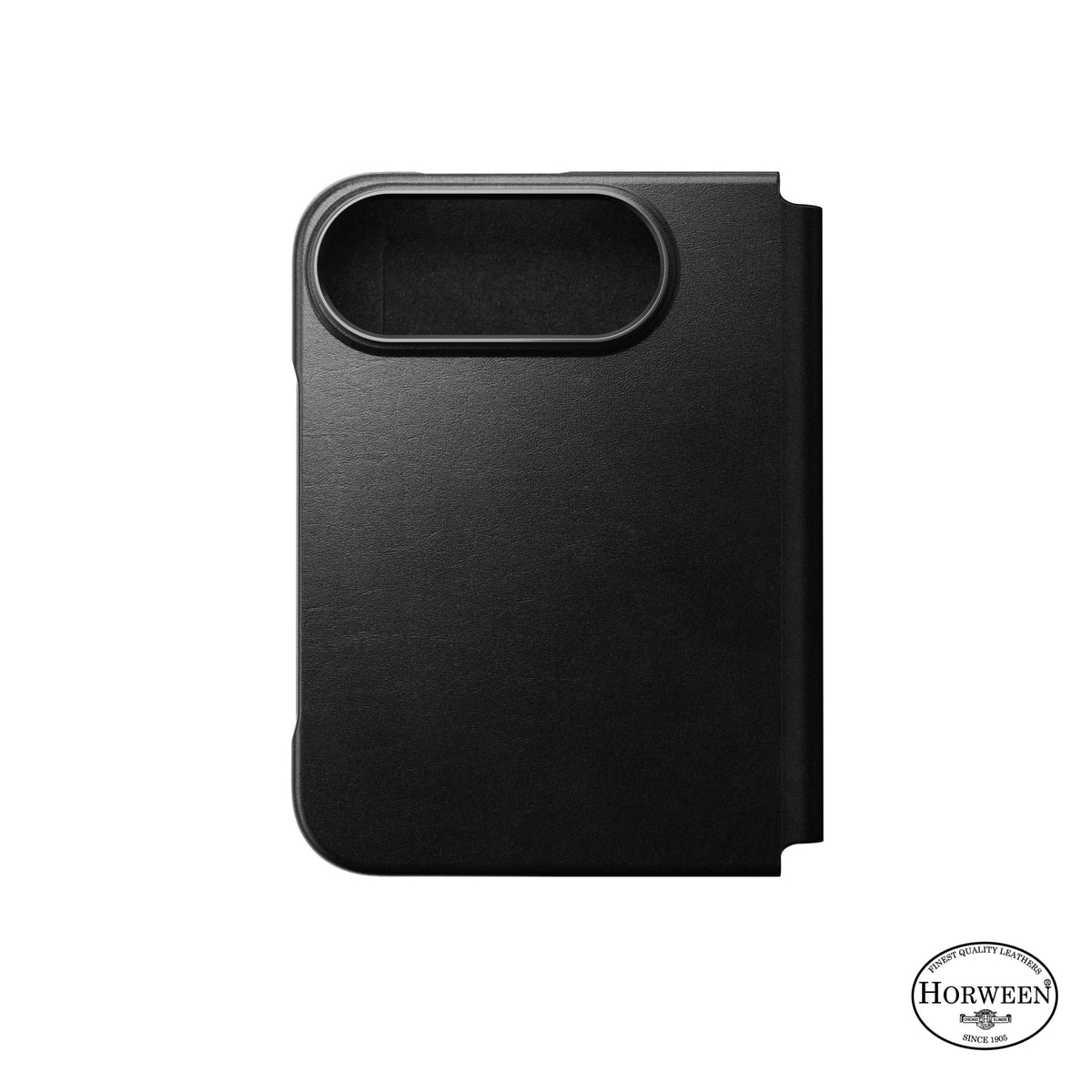 Nomad iPhone Duo Fodral Traditional Leather Folio Horween Svart