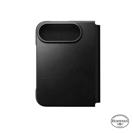 Nomad iPhone Duo Fodral Traditional Leather Folio Horween Svart