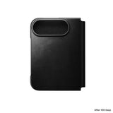 Nomad iPhone Duo Fodral Traditional Leather Folio Horween Svart