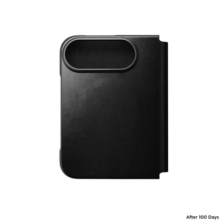 Nomad iPhone Duo Fodral Traditional Leather Folio Horween Svart