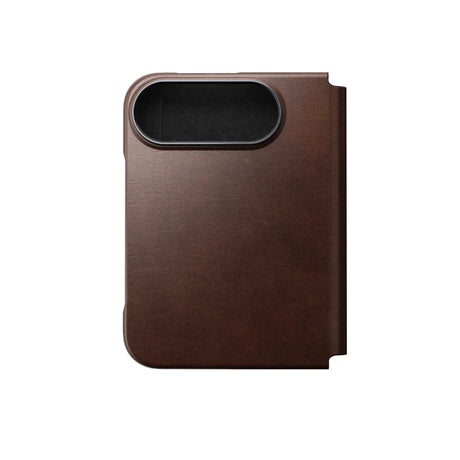 Nomad iPhone Duo Fodral Traditional Leather Folio Horween Rustic Brown