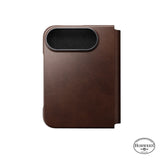 Nomad iPhone Duo Fodral Traditional Leather Folio Horween Rustic Brown