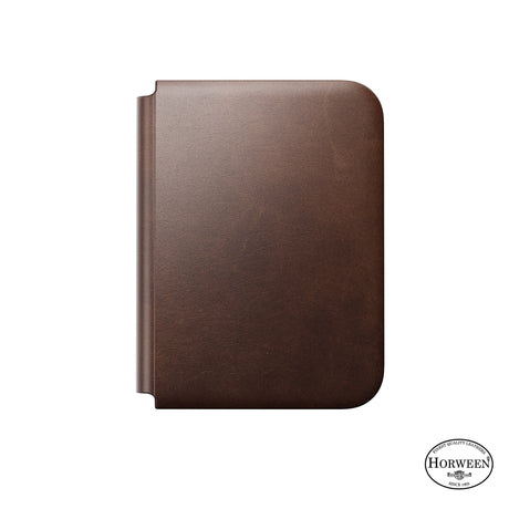 Nomad iPhone Duo Fodral Traditional Leather Folio Horween Rustic Brown