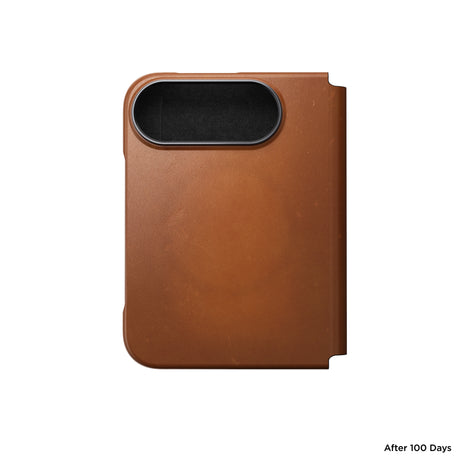 Nomad iPhone Duo Fodral Traditional Leather Folio Horween Saddle
