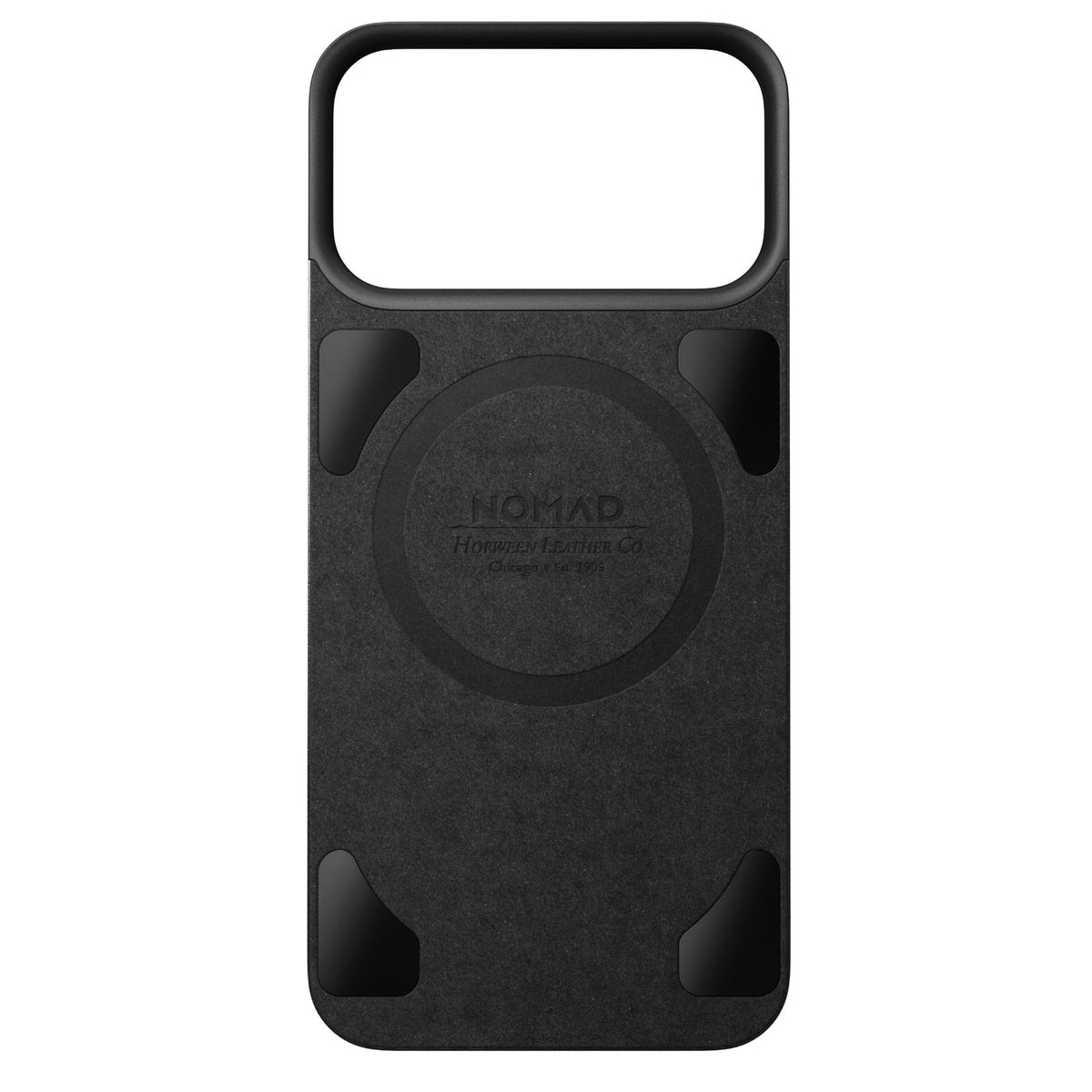 Nomad iPhone 17 Pro Max/iPhone 18 Pro Max Skal Mag Leather Back Svart