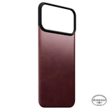 Nomad iPhone 17 Pro Max/iPhone 18 Pro Max Skal Mag Leather Back Burgundy