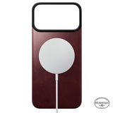 Nomad iPhone 17 Pro Max/iPhone 18 Pro Max Skal Mag Leather Back Burgundy
