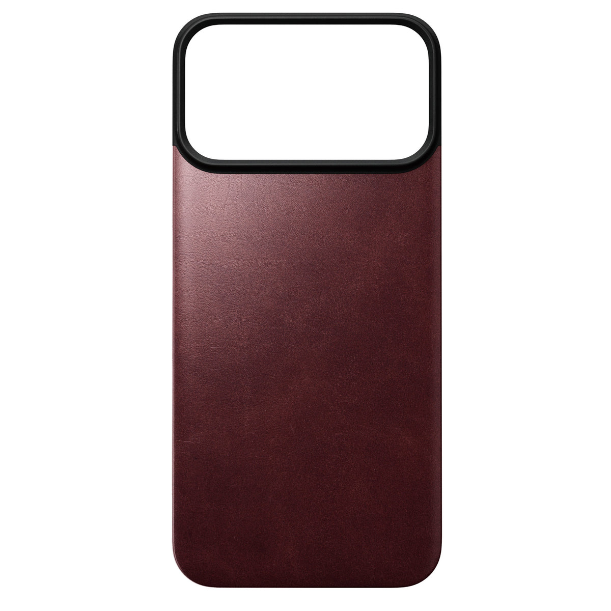 Nomad iPhone 17 Pro Max/iPhone 18 Pro Max Skal Mag Leather Back Burgundy