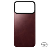 Nomad iPhone 17 Pro Max/iPhone 18 Pro Max Skal Mag Leather Back Burgundy
