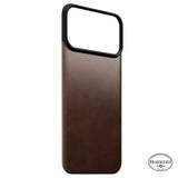 Nomad iPhone 17 Pro Max/iPhone 18 Pro Max Skal Mag Leather Back Rustic Brown