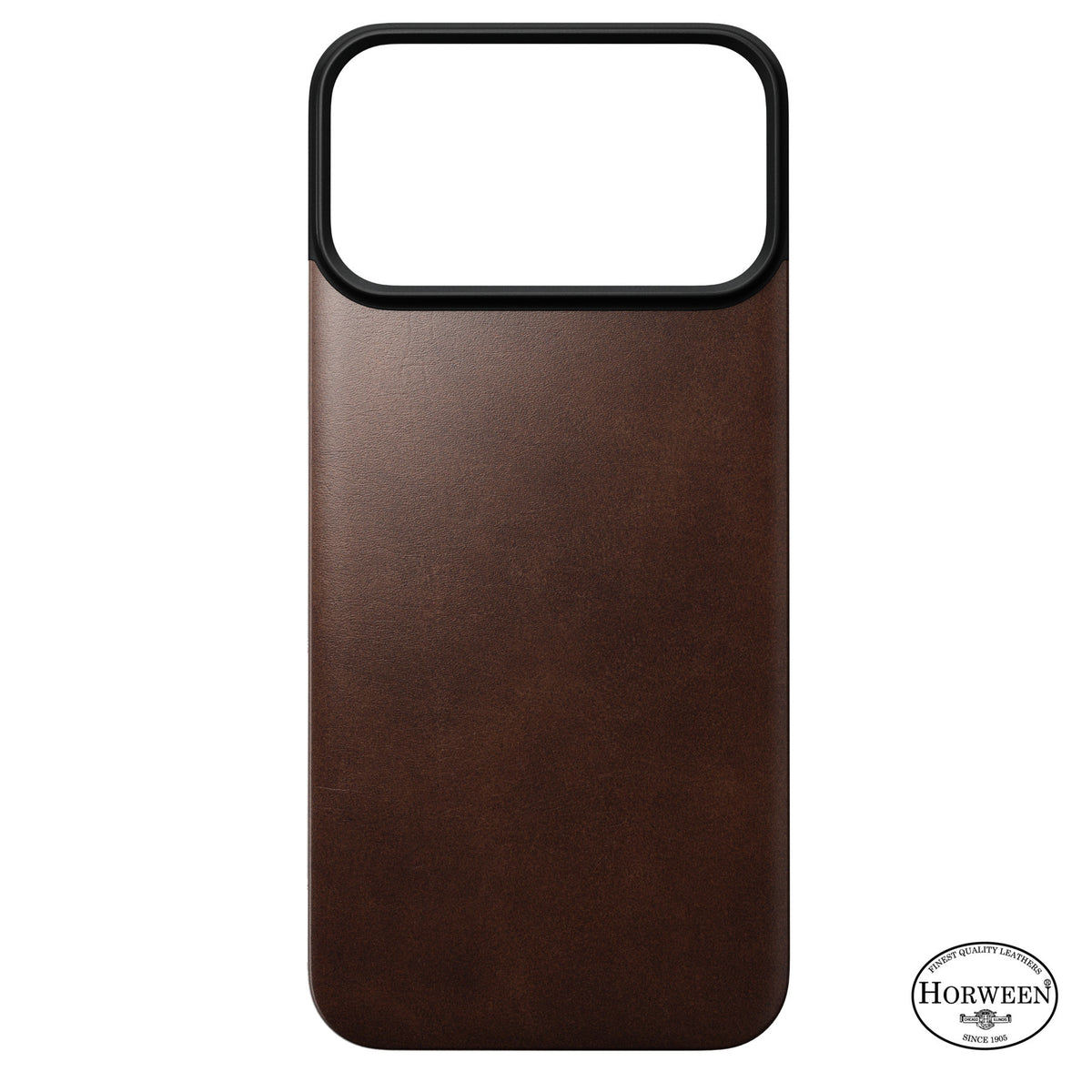 Nomad iPhone 17 Pro Max/iPhone 18 Pro Max Skal Mag Leather Back Rustic Brown