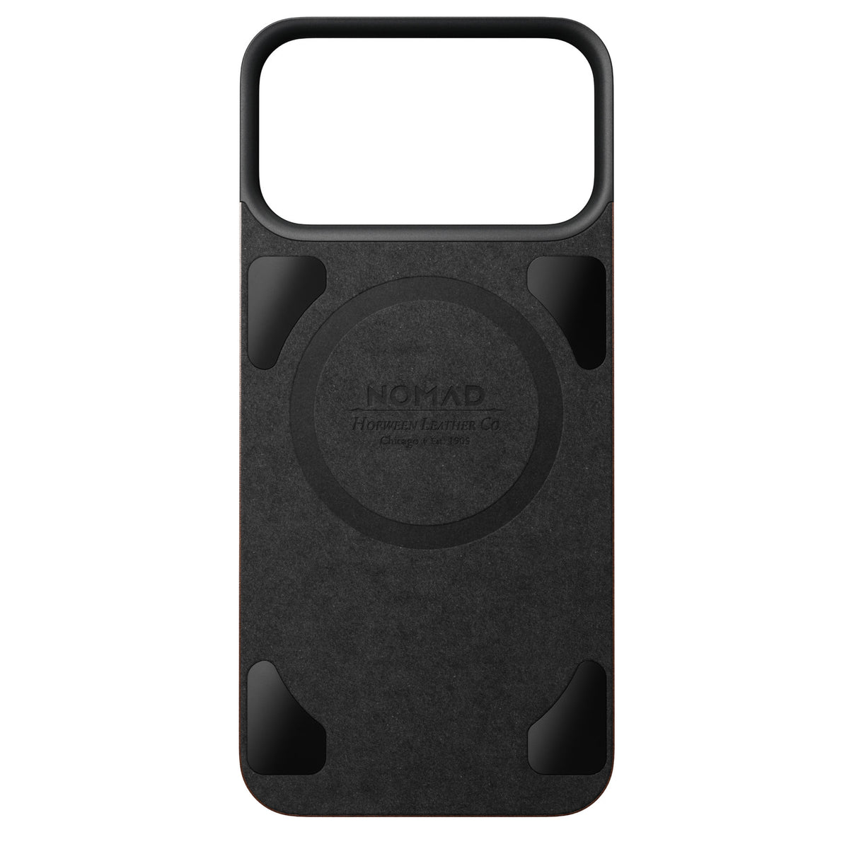 Nomad iPhone 17 Pro Max/iPhone 18 Pro Max Skal Mag Leather Back Rustic Brown