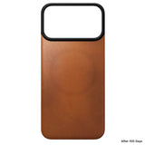 Nomad iPhone 17 Pro Max/iPhone 18 Pro Max Skal Mag Leather Back Saddle