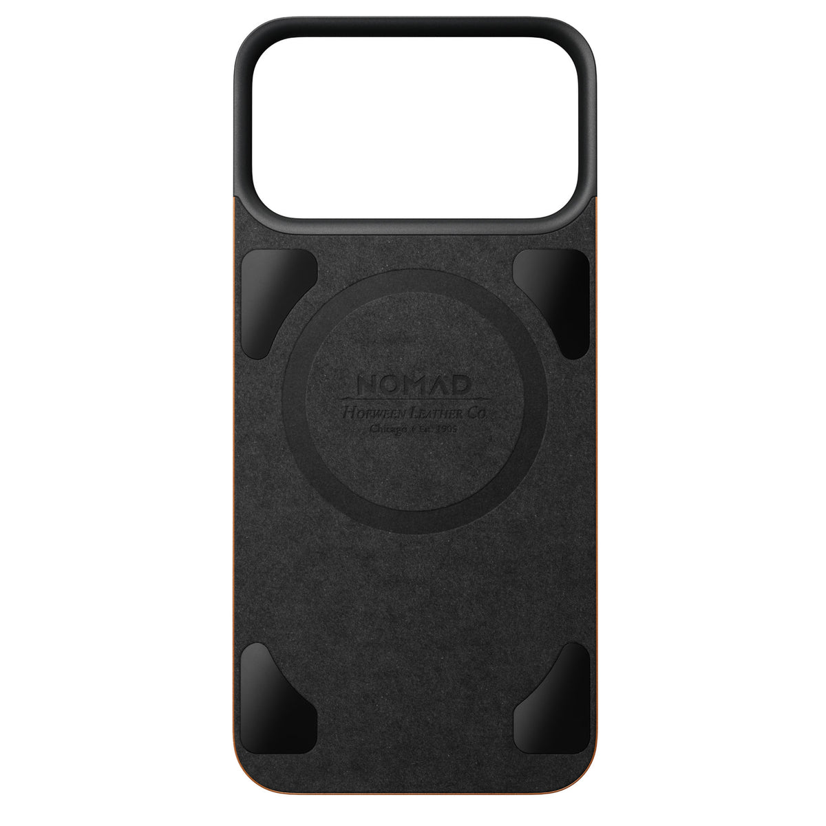 Nomad iPhone 17 Pro Max/iPhone 18 Pro Max Skal Mag Leather Back Saddle