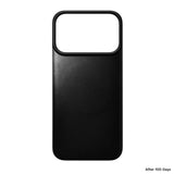 Nomad iPhone 17 Pro/iPhone 18 Pro Skal Mag Leather Back Svart