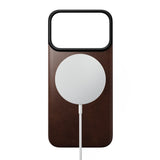 Nomad iPhone 17 Pro/iPhone 18 Pro Skal Mag Leather Back Rustic Brown