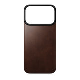 Nomad iPhone 17 Pro/iPhone 18 Pro Skal Mag Leather Back Rustic Brown