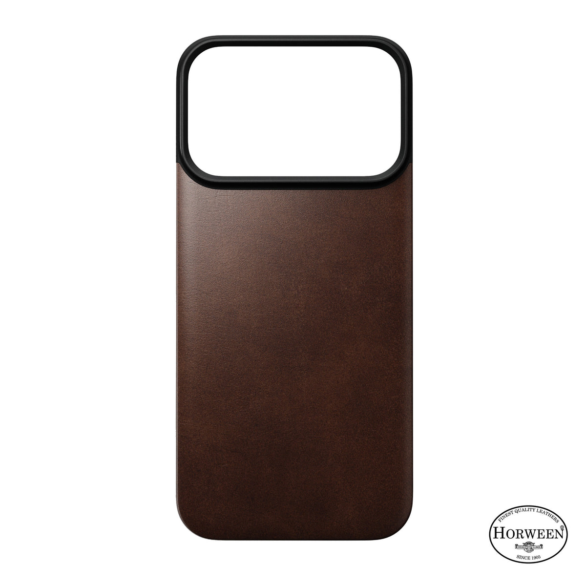 Nomad iPhone 17 Pro/iPhone 18 Pro Skal Mag Leather Back Rustic Brown