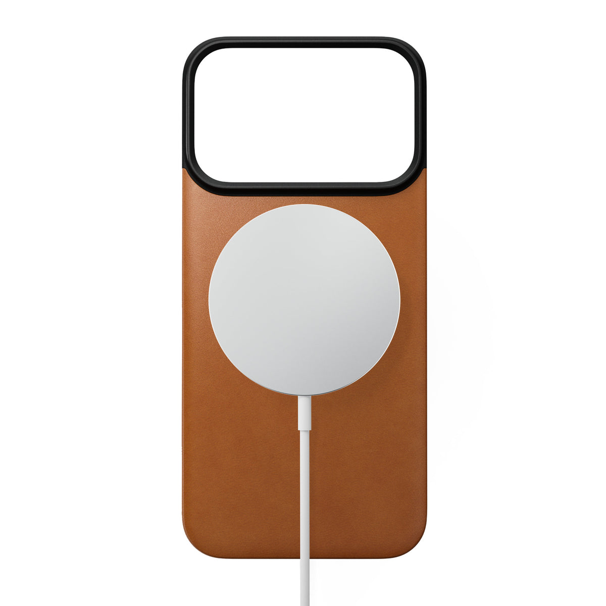 Nomad iPhone 17 Pro/iPhone 18 Pro Skal Mag Leather Back Saddle