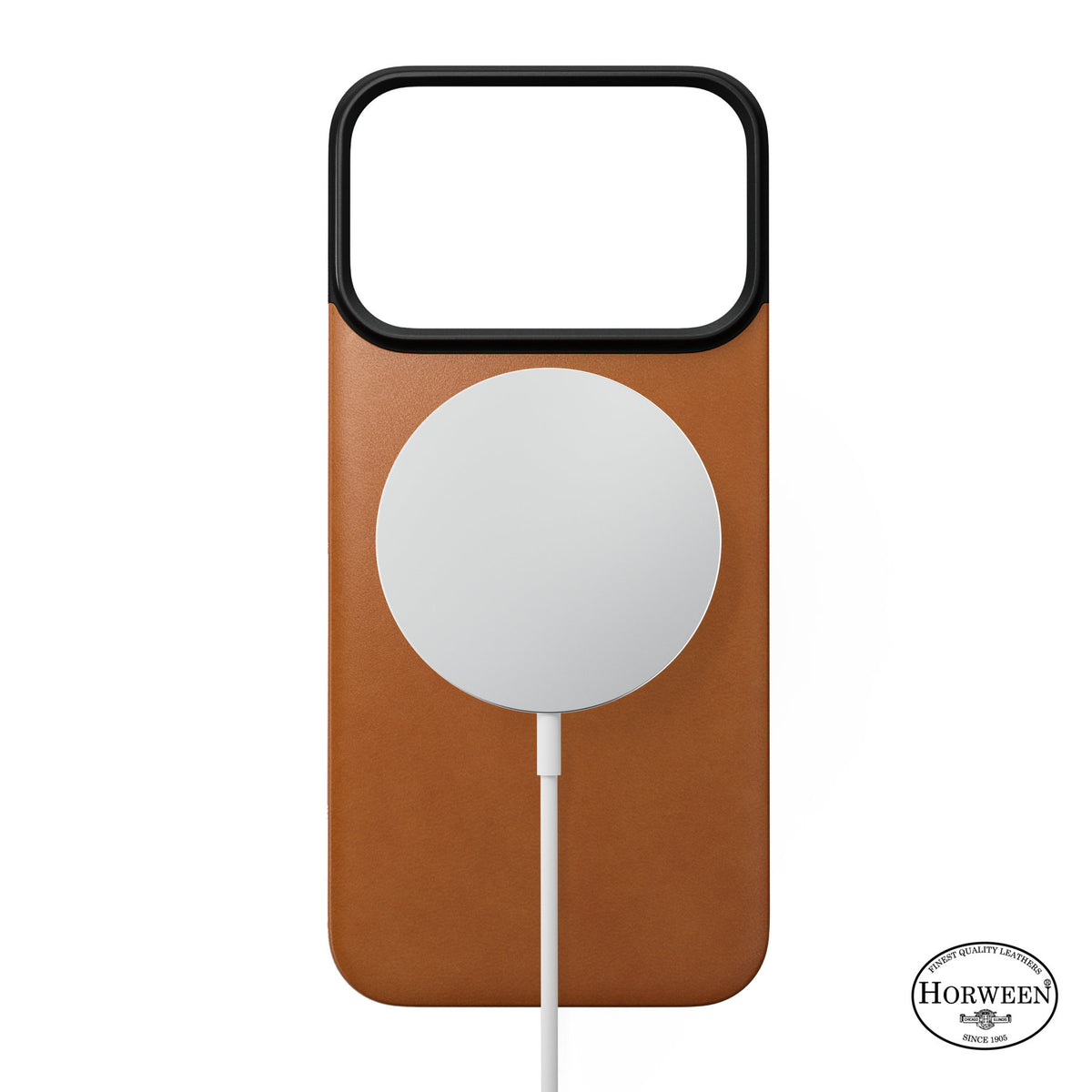 Nomad iPhone 17 Pro/iPhone 18 Pro Skal Mag Leather Back Saddle
