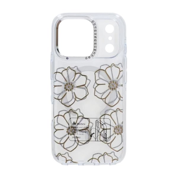 iPhone 17 Pro Max Skal Mönster MagSafe Blommor