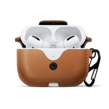 Twelve South AirSnap Pro Skal till AirPods Pro Cognac