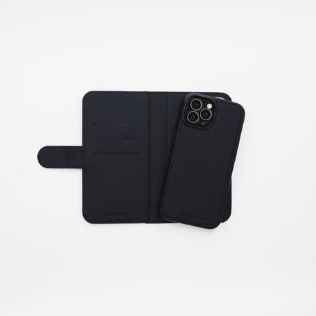 MobileFriend iPhone 12/iPhone 12 Pro Fodral Magnetiskt Svart