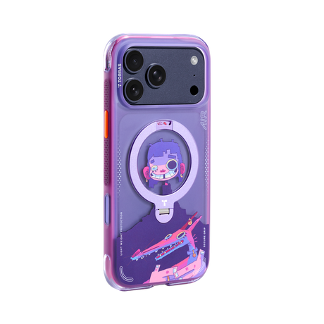 Torras iPhone 17 Pro Skal Ostand Q3 Air Gawx Neon Night Muse