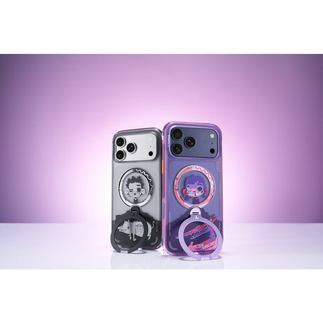 Torras iPhone 17 Pro Skal Ostand Q3 Air Gawx Neon Night Muse