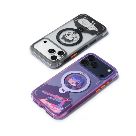 Torras iPhone 17 Pro Skal Ostand Q3 Air Gawx Neon Night Muse