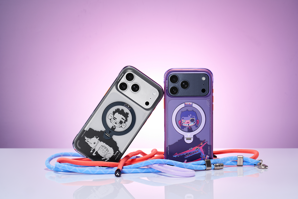 Torras iPhone 17 Pro Max Skal Ostand Q3 Air Gawx Neon Night Muse