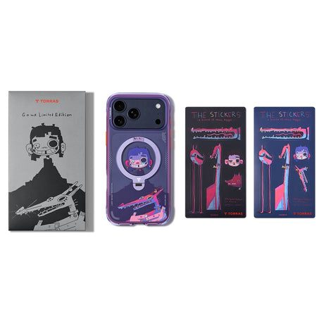 Torras iPhone 17 Pro Max Skal Ostand Q3 Air Gawx Neon Night Muse