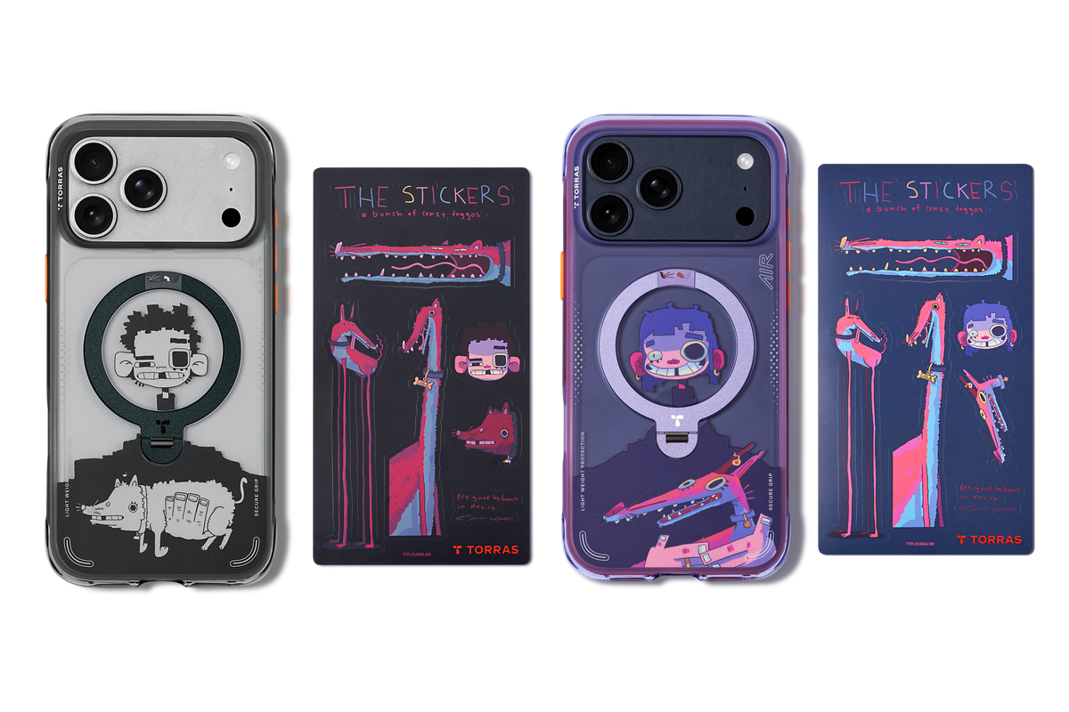 Torras iPhone 17 Pro Skal Ostand Q3 Air Gawx Dawnbreak Guard