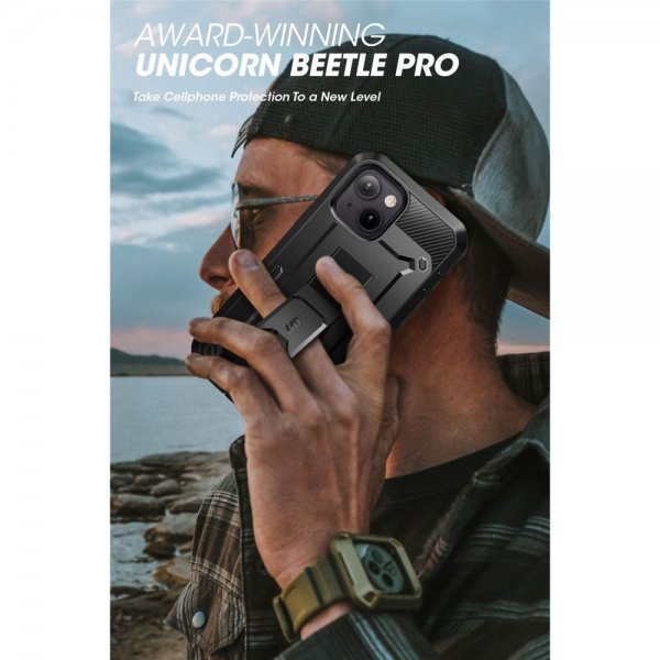 Supcase iPhone 13/iPhone 14 Skal UB Pro Svart