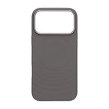 iPhone 17 Pro Max Skal Silikon MagSafe Mörkgrå