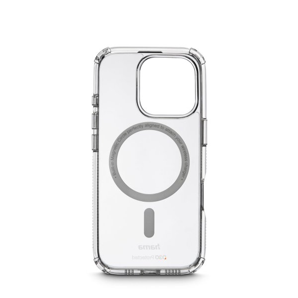 Hama iPhone 16 Pro Skal Extreme Protect MagLine Transparent