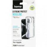 Hama iPhone 16 Pro Skal Extreme Protect MagLine Transparent