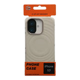 iPhone 17 Skal Silikon MagSafe Beige