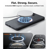 Torras Samsung Galaxy S26 Skal Ostand Q3 Spin Obsidian Black