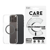 CARE by PanzerGlass iPhone 16 Pro Max Skal Urban Combat MagSafe Svart Transparent