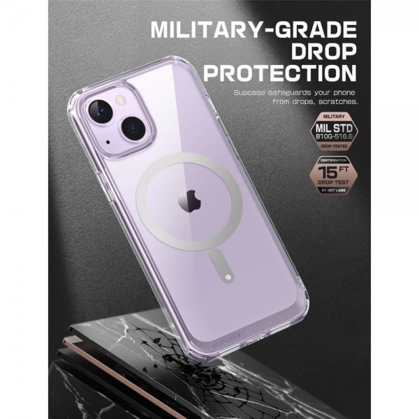 Supcase iPhone 14 Plus Skal UB Mag Transparent