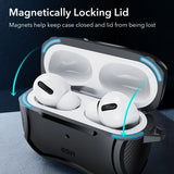 ESR AirPods Pro/AirPods Pro 2 Skal Cyber Tough HaloLock Svart