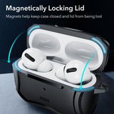 ESR AirPods Pro/AirPods Pro 2 Skal Cyber Tough HaloLock Svart