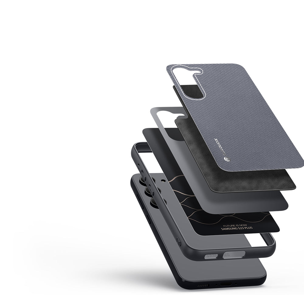 Dux Ducis Samsung Galaxy S23 Plus Skal FINO Series Grå
