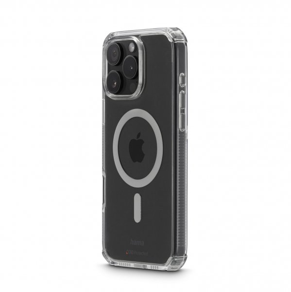 Hama iPhone 16 Pro Max Skal Extreme Protect MagLine Transparent