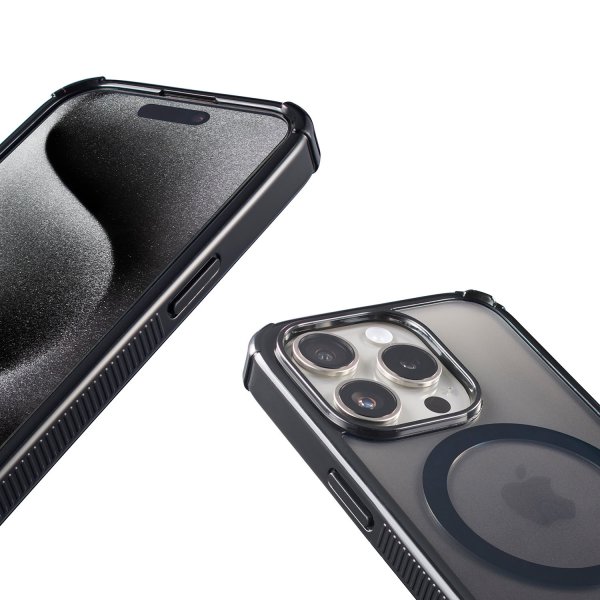 Hama iPhone 15 Skal Extreme Protect MagLine Svart