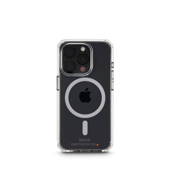 Hama iPhone 15 Pro Skal Extreme Protect MagLine Transparent