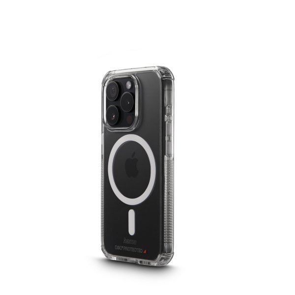 Hama iPhone 15 Pro Skal Extreme Protect MagLine Transparent