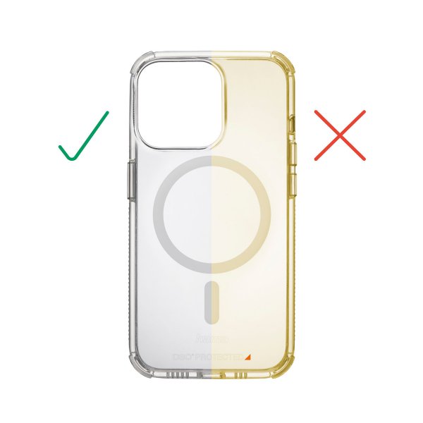 Hama iPhone 15 Pro Skal Extreme Protect MagLine Transparent